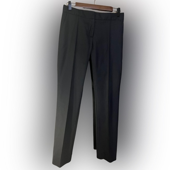 Stella McCartney pinstripe tailored pants trousers 100% wool - Picture 1 of 6